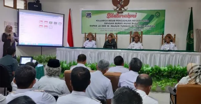 sosialisasi_pn_mubar Gandeng Pemda Mubar, PN Raha Sosialisasikan Aplikasi Eraterang