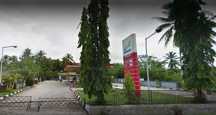SPBU Angata Konsel (Foto : Google Map)