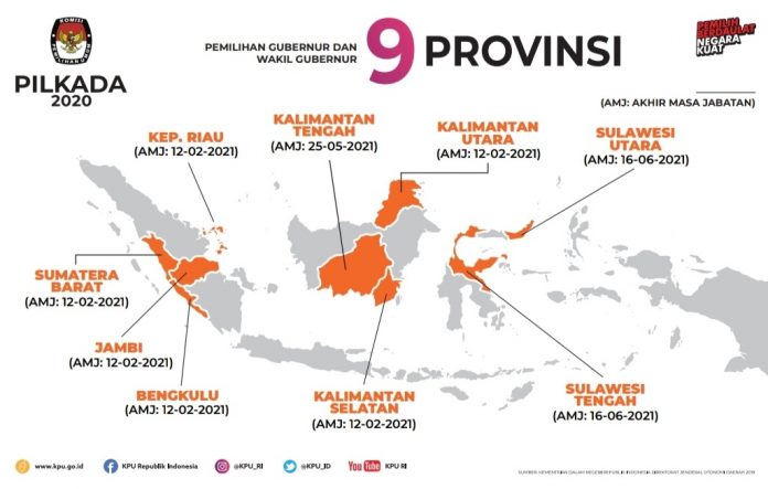 Ini Jadwal Tahapan Pilkada Serentak 2020