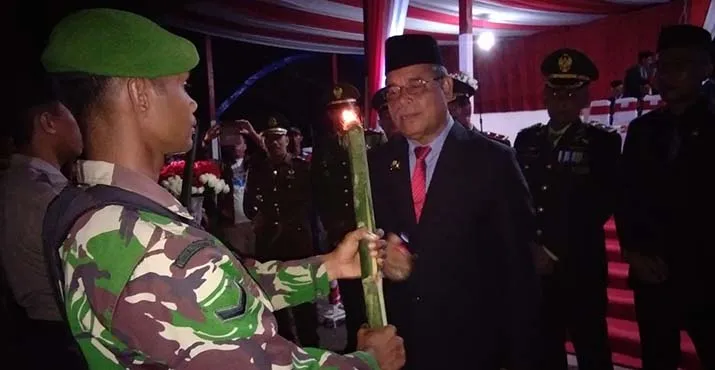 Pemkab Mubar Gelar Malam Taptu dan Pawai Obor