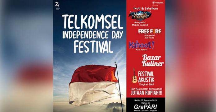 Telkomsel independence day festival