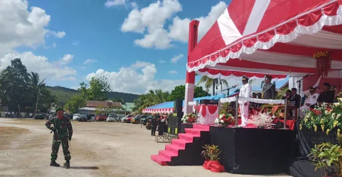 upacara_bendera_buteng Pemda Buteng Ingin Pemuda dan Birokrasi Jalan Beriringan