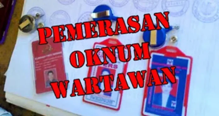 Ilustrasi wartawan gadungan