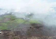 230 Hektar Lahan Gambut di Koltim Terbakar, Asap Tebal Mengancam Warga 230 Hektar Lahan Gambut di Koltim Terbakar, Asap Tebal Mengancam Warga