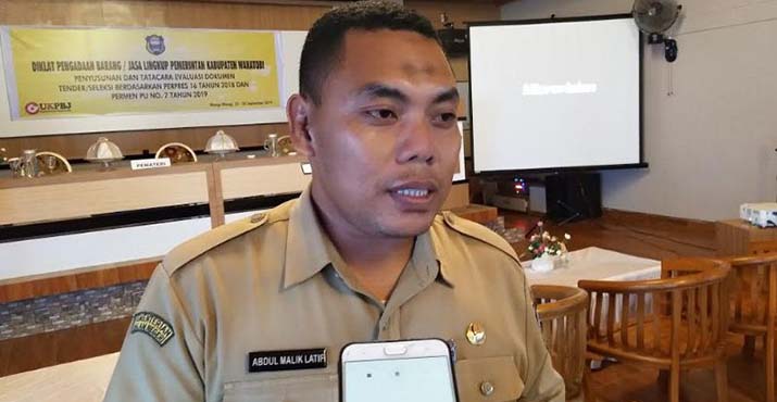 Kepala Bagian (Kabag) Pengadaan Barang dan Jasa Setda Wakatobi, Abdul Malik Latif