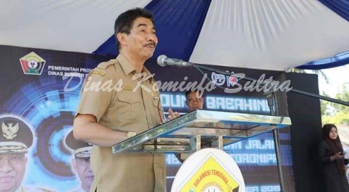 Plt Kepala Dinas Sumber Daya Air dan Bina Marga Sultra, Abdul Rahim