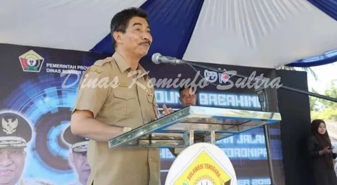 Plt Kepala Dinas Sumber Daya Air dan Bina Marga Sultra, Abdul Rahim