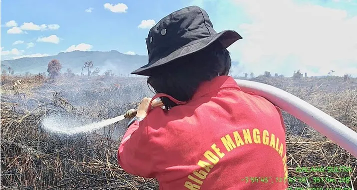 Ni Luh, Perempuan Mungil Penakluk Karhutla di Koltim