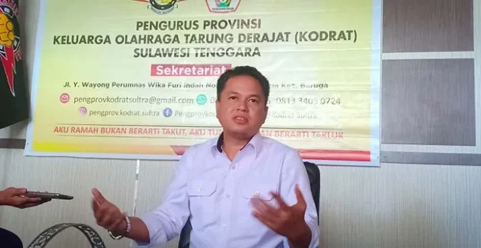 Ketua Umum Pengprov Kodrat Sultra Rusmin Abdul Gani