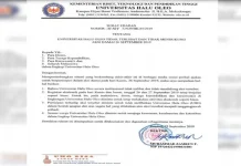 Terkait Aksi Damai 26 September Nanti, Mahasiswa UHO Diminta Tak Bawa Nama Kampus Terkait Aksi Damai 26 September Nanti, Mahasiswa UHO Diminta Tak Bawa Nama Kampus