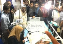 Demonstran dari UHO Masih Koma dan Luka-luka Ali Mazi Kunjungi Korban Kritis Aksi Demo di RSUD Bahteramas