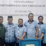 Peringati HUT Pertambangan dan Energi, ANTAM UBPN Sultra Gelar Donor Darah Peringati HUT Pertambangan dan Energi, ANTAM UBPN Sultra Gelar Donor Darah
