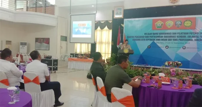 Rakor di Baubau, Basarnas Ingatkan Pentingnya Mitigasi Bencana