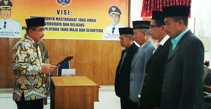 Baznas Butur Dikukuhkan, Pemda Siap Mendukung Penuh