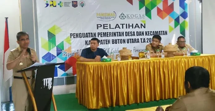 Bupati Butur Minta Kades Perhatikan Air Bersih dan Sanitasi