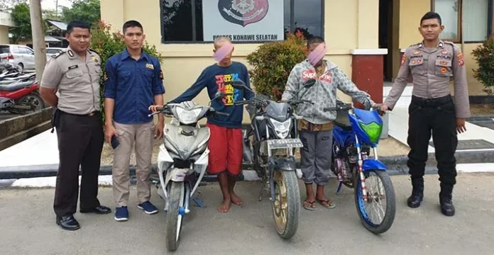 Lagi, Pelaku Curanmor di Konsel Ditangkap Polisi