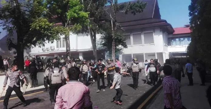Demo Mahasiswa kendari