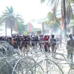 Dua Mahasiswa Gugur Saat Demo, Pengamat: Polda Sultra Harus Wujudkan Keadilan Demo Mahasiswa kendari