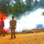 Cegah DBD, Dinkes Konut Lakukan Fogging di Lokasi Pengungsian Cegah DBD, Dinkes Konut Lakukan Fogging di Lokasi pengungsian
