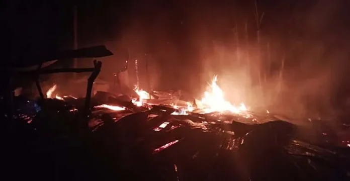 Ditinggal Pemilik, Satu Rumah Warga di Konawe Hangus Terbakar