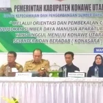 Buka Orientasi CPNS, Ruksamin Tekankan Kedisiplinan Pegawai Buka Orientasi CPNS, Ruksamin Tekankan Kedisiplinan Pegawai