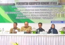 Buka Orientasi CPNS, Ruksamin Tekankan Kedisiplinan Pegawai Buka Orientasi CPNS, Ruksamin Tekankan Kedisiplinan Pegawai