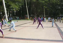 Peserta PKN Kota Kendari Adu Pertahanan Lewat “Main Asing” Peserta PKN Kota Kendari Adu Pertahanan Lewat "Main Asing"