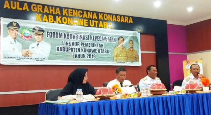 Kinerja OPD Jajaran Pemda Konut Dievaluasi