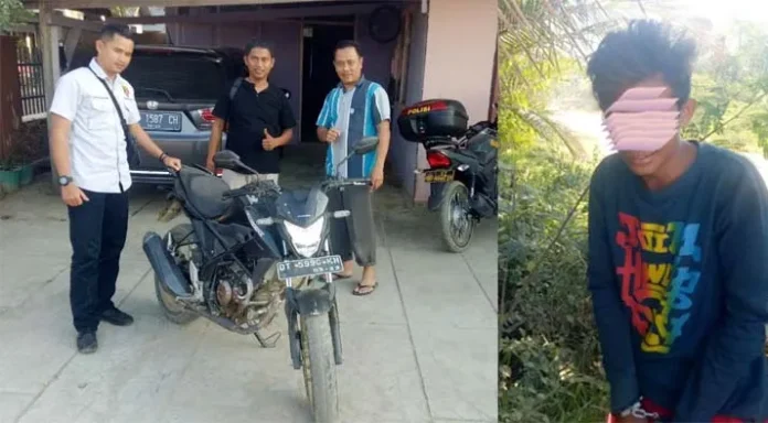 Pencuri Motor di Konsel Diciduk Polisi