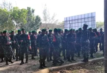 1.300 Anggota TNI-Polri Amankan Demo Satu Tahun Pemerintahan Ali Mazi 1.300 Anggota TNI-Polri Amankan Demo Satu Tahun Pemerintahan Ali Mazi