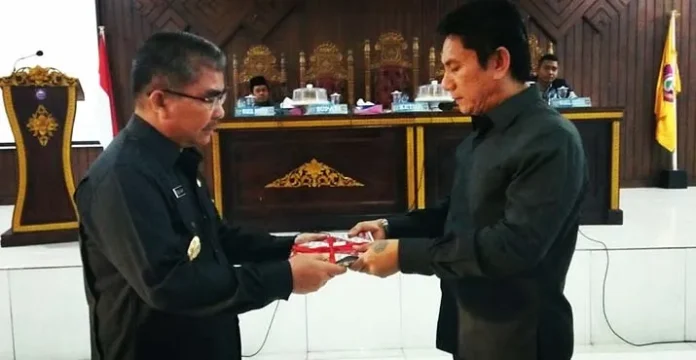 penyerahan_dokumenbutur Ini Lima Prioritas Pembangunan Butur Tahun 2020