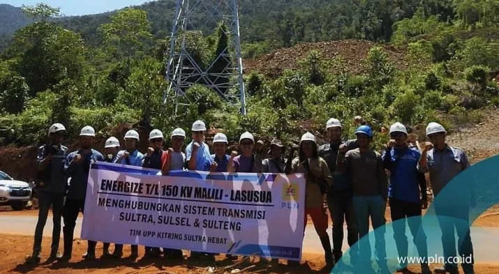 PLN Sukses Hubungkan Sistem Jaringan Listrik Sulsel dan Sultra