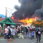 Enam Rumah Warga di Konawe Ludes Terbakar