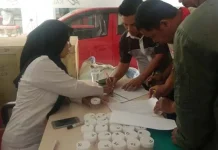 BNNP Sultra Tes Urine 107 Karyawan Toyota Kendari BNNP Sultra Tes Urine 107 Karyawan Toyota Kendari