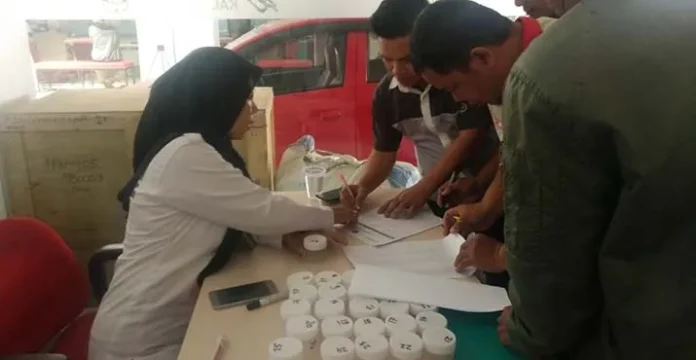 BNNP Sultra Tes Urine 107 Karyawan Toyota Kendari