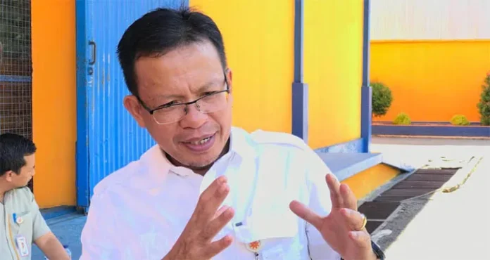 Kepala Divisi Regional (Divre) Bulog Sultra Ermin Tora