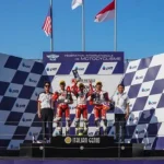 Dua Pebalap Nasional Honda Naik Podium di Thailand Dua Pebalap Nasional Honda Naik Podium di Thailand