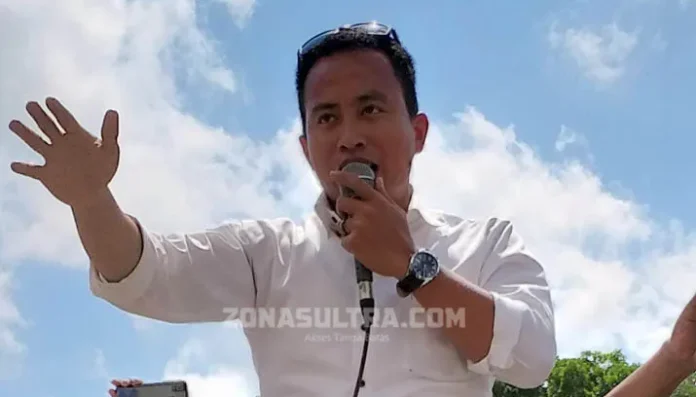 Ketua Poros Keadilan Konawe Ilham Kiling