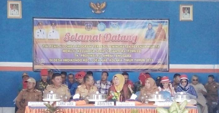 Desa Iwoikondo Koltim Masuk Penilaian P2WKSS