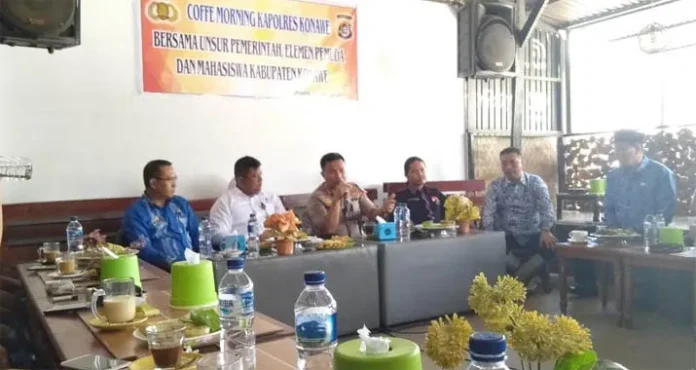 Jelang Pelantikan Presiden, Kapolres Konawe Ajak Masyarakat Jaga Kamtibmas