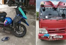 Seorang Kurir di Kolut Tewas Keserempet Truk Seorang Kurir di Kolut Tewas Keserempet Truk