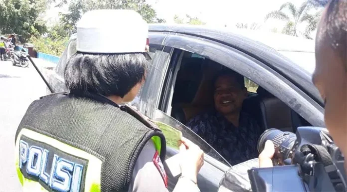 Operasi Zebra Operasi Zebra Anoa di Baubau, Razia 598 Kedaraan