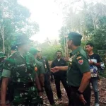 TNI Buat Jalan Baru untuk Warga Majapahit di Busel TNI Buat Jalan Baru untuk Warga Majapahit di Busel