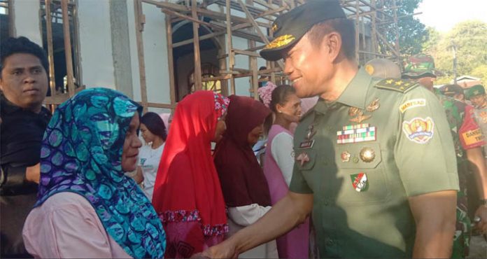 Mabes Harap TMMD di Busel Eratkan TNI-Warga