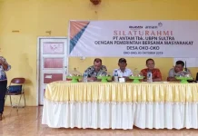 Kades Oko-oko Apresiasi Kepedulian ANTAM Kades Oko-oko Apresiasi Kepedulian ANTAM