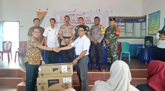 Silaturahmi di Desa Hakatutobu, Warga Diminta Menjaga Keberadaan ANTAM