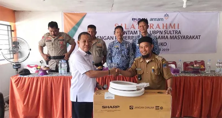 Kades Huko-huko: 70 Persen Pembangunan di Huko-huko Bantuan ANTAM