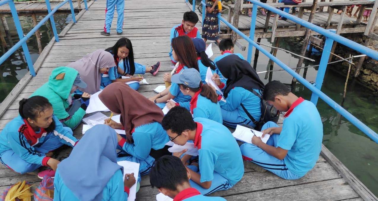 Siswa-siswi SMAN 1 Kendari Gelar Observasi Partisipatif di Konkep