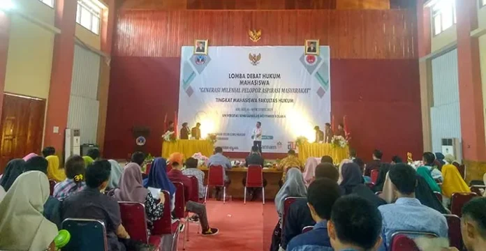 Fakultas Hukum USN Kolaka Gelar Lomba Debat