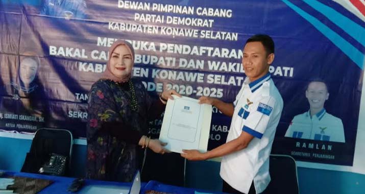 Demokrat Konsel Buka Penjaringan Balon Kada